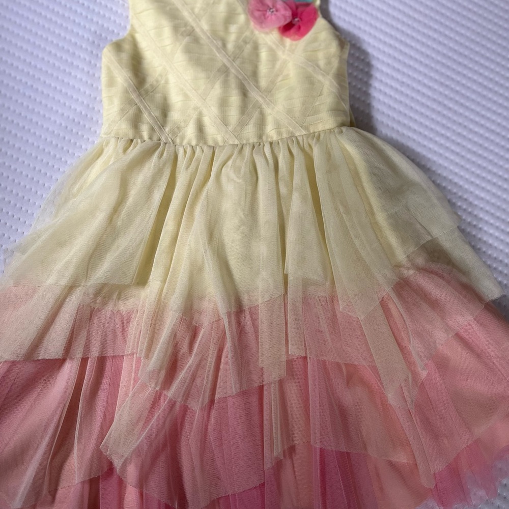 Yellow Girls Dress